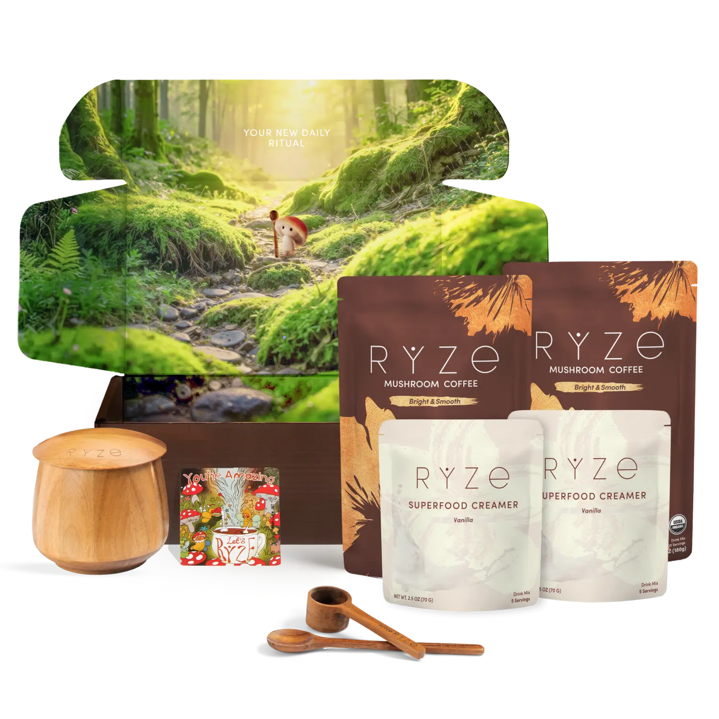 Mushroom Coffee Ritual Set (6 Month Plan)